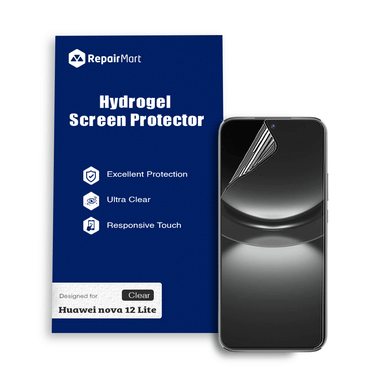 Huawei Nova 12 Lite Compatible Premium Hydrogel Screen Protector With Full Coverage Ultra HD